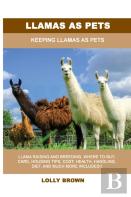 Llamas As Pets