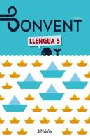 Llengua 5. Bonvent.