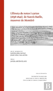 Llibreta De Notes I Cartes (1838-1846) De Narcís Batlle, Masover De Montiró