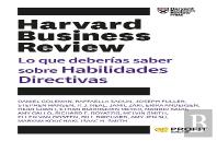 Lo Que Deberias Saber Sobre Habilidades Directiva