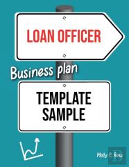 Loan Officer Business Plan Template Sample