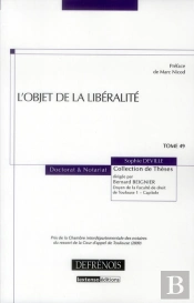 L'Objet De La Libéralité