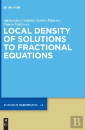 Local Density Of Solutions To Fractional Equations