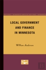 Local Government And Finance In Minnesota