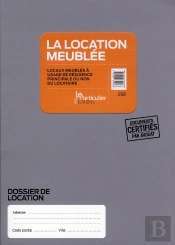 Location Meublee - Locaux Meubles A Usage De Residence Principale Ou Non (Pochette)