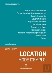 Location Mode D'Emploi (Édition 2026/2027)