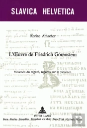 L'Oeuvre De Friedrich Gorenstein