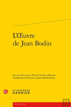 Bertrand.pt - L'Oeuvre De Jean Bodin
