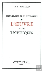 L'Oeuvre Et Ses Techniques