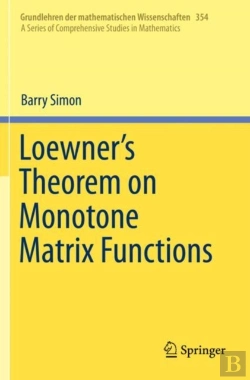 Bertrand.pt - Loewner'S Theorem On Monotone Matrix Functions