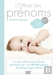 L'Officiel Des Prenoms 2013