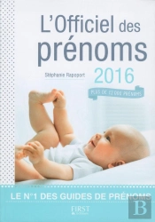 L'Officiel Des Prenoms 2016