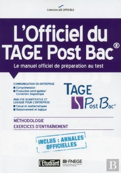 Bertrand.pt - L'Officiel Du Tage Postbac