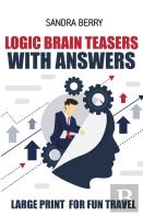 Logic Brain Teasers With Answers