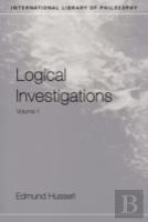 Logical Investigations Volume 1