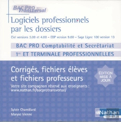 Bertrand.pt - Logiciels Professionnels Par Les Dossiers ; Bac Pro Comptabilité/Secrétariat 1ère Et Terminale Professionnelle