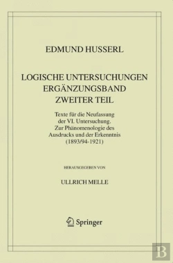 Bertrand.pt - Logische Untersuchungen. Erganzungsband. Zweiter Teil.