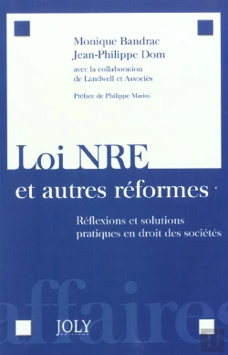 Bertrand.pt - Loi Nre Et Autres Reformes ; Reflexions Et Solutions Pratiques En Droit Des Societes