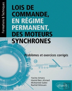 Bertrand.pt - Lois De Commande, En Régime Permanent, Des Moteurs Synchrones : Problèmes Et Exercices Corrigés