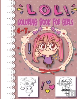 Bertrand.pt - Lol Coloring Book For Girls 4-7
