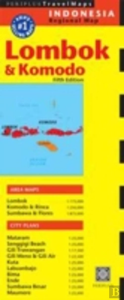 Bertrand.pt - Lombok & Komodo Travel Map Fifth Edition