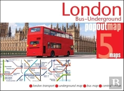Bertrand.pt - London Bus And Underground Popout Map
