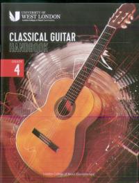 London College Of Music Classical Guitar Handbook 2022: Grade 4