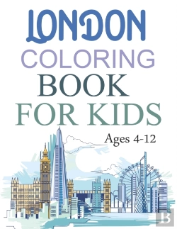 Bertrand.pt - London Coloring Book For Kids Ages 4-12