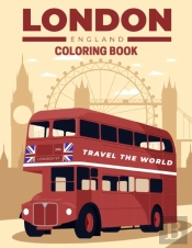 London England Coloring Book Travel The World