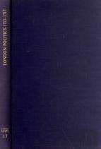 London Politics 1713 - 1717