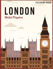 London United Kingdom Coloring Book