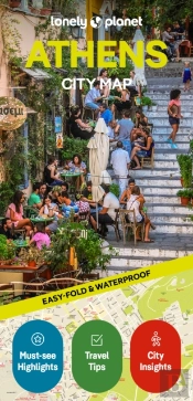 Lonely Planet Athens City Map