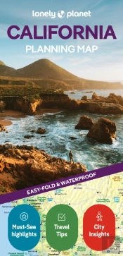 Lonely Planet California Planning Map