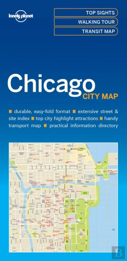 Bertrand.pt - Lonely Planet Chicago City Map