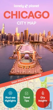 Lonely Planet Chicago City Map