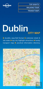 Lonely Planet Dublin City Map