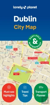 Lonely Planet Dublin City Map