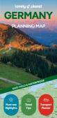 Lonely Planet Germany Planning Map
