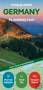 Lonely Planet Germany Planning Map