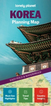 Lonely Planet Korea Planning Map
