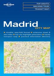 Lonely Planet Madrid City Map