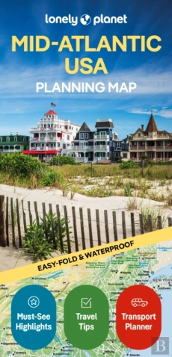 Bertrand.pt - Lonely Planet Mid-Atlantic Usa Planning Map