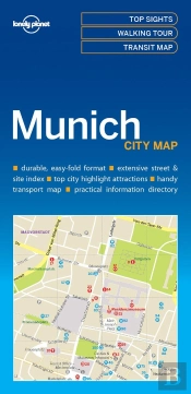 Lonely Planet Munich City Map