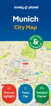 Lonely Planet Munich City Map