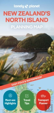 Lonely Planet New Zealand'S North Island Planning Map