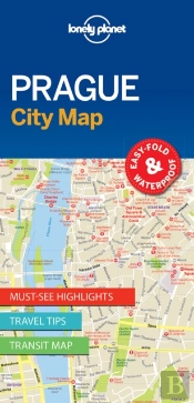 Lonely Planet Prague City Map