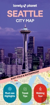 Lonely Planet Seattle City Map