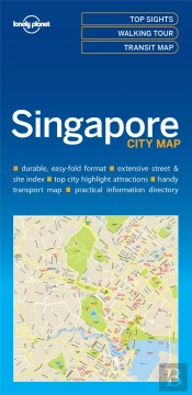 Lonely Planet Singapore City Map