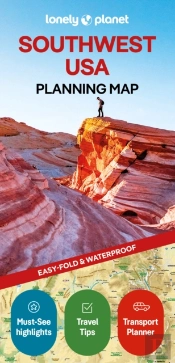 Lonely Planet Southwest Usa Planning Map