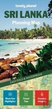 Lonely Planet Sri Lanka Planning Map